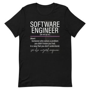 Software Engineer Definition Shirt Coder Definition T-Shirt