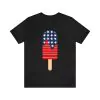 4th of July Popsicle Red White Blue American Flag Patriotic Shirt