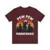 Pew Pew Madafakas Cat Shirt