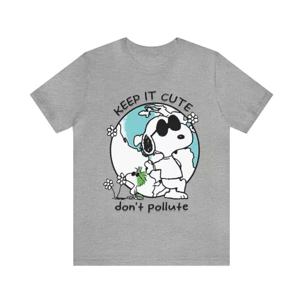 Keep It Cute Don't Pollute Shirt Snoopy Earth Day Shirt