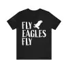 Fly Eagles Fly Vintage Flying Bird Hawk Fan T-Shirt