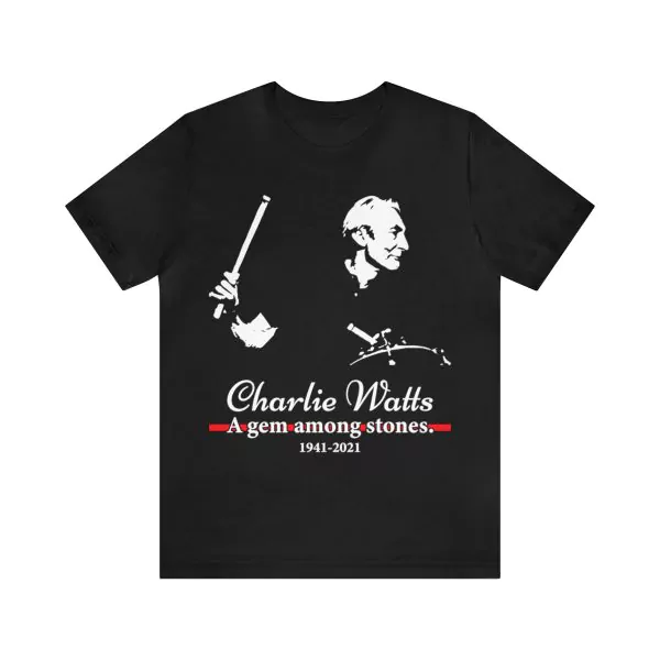 Charlie Watts a gem among stones t shirt