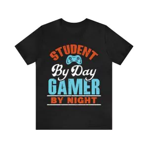 Student By Day Gamer By Night T-Shirt