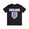 England 1982 Soccer Team British Three Heraldic Lions Shirt