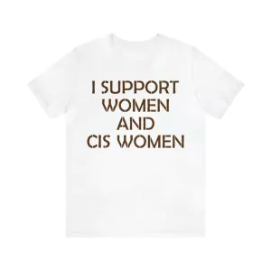 I Support Women And CIS Women Shirt