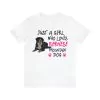 Just A Girl Who Loves Bernese Mountain Dog T-Shirt