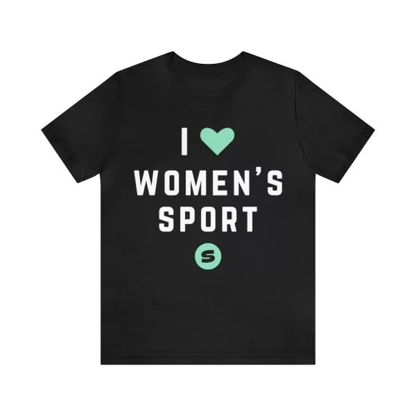 I love women's sport t-shirt