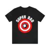 Super Dad Captain America Shield T-Shirt