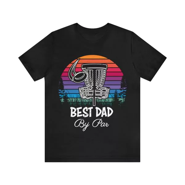 Best Dad by Par Disc Golf T-Shirt