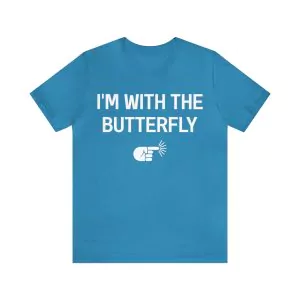 I'm With The Butterfly T-Shirt