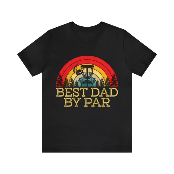 Best Dad by Par Disc Golf T-shirt