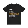 Giants Eagles Football Team Cowboys Shirt