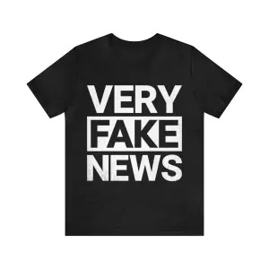 Very fake news shirt