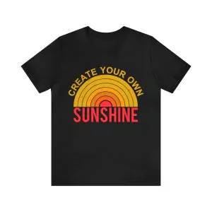 Create your own sunshine shirt