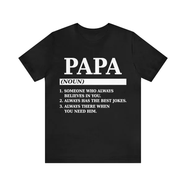 Papa Noun Definition t-shirt