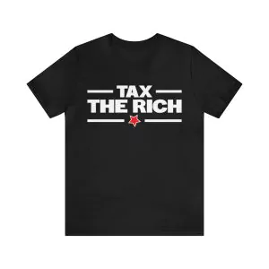 tax the rich shirt