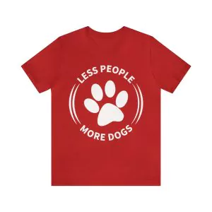 Less People More Dogs shirt