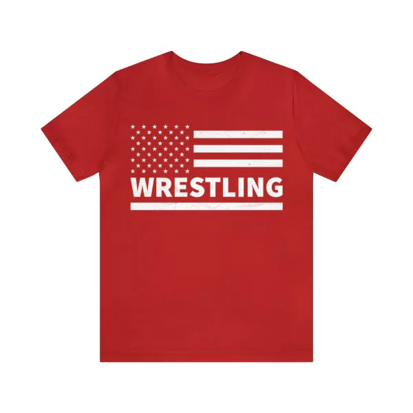 Wrestling USA Flag T-Shirt