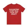 Gaslighting is not real you’re just crazy T-Shirt