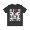 I Love My Rescue Dog Shirt